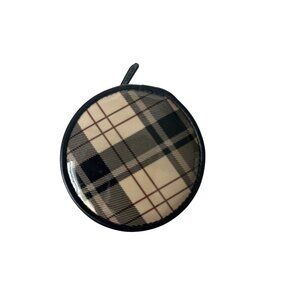 KENNETH COLE Reaction Plaid Vintage Zip Coin Purse